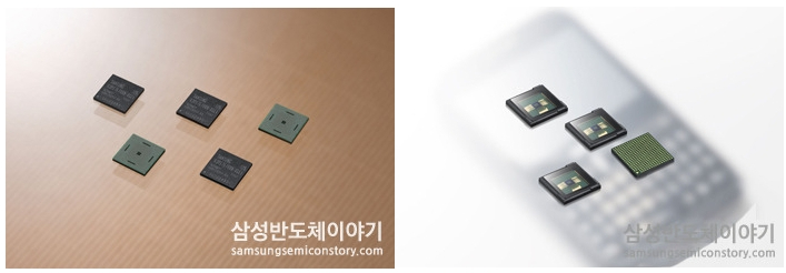 ▲(순서대로) 고성능 저전력 Exynos 4212, 세계최소 120만 화소 CIS
