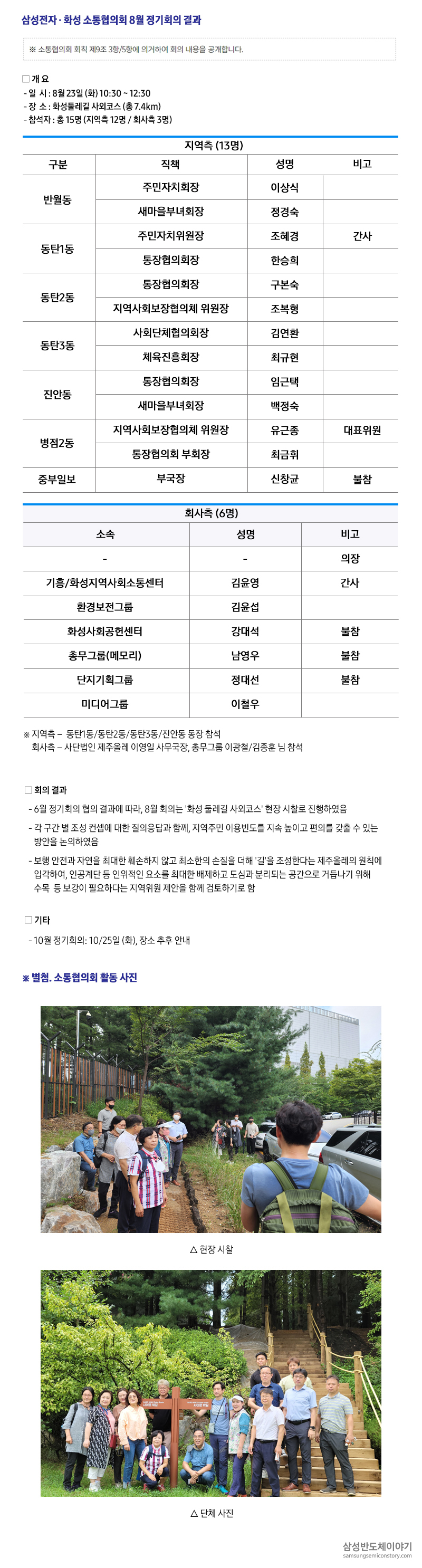8월소통협의회